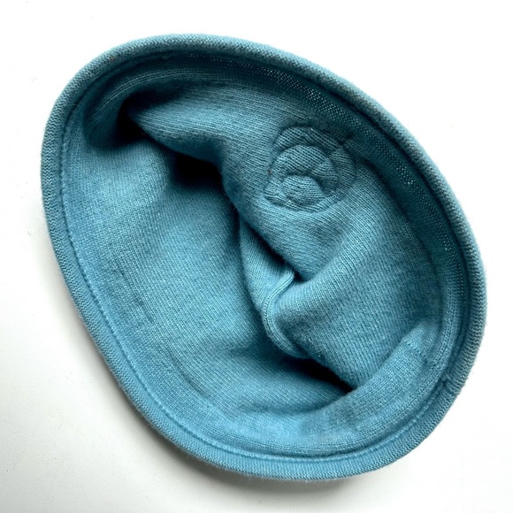 EUC Parkhurst Lamb wool & Angora Hat, Turquoise - Picture 11 of 11